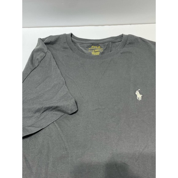 Ralph Lauren Short Sleeve Shirt Size‎ Medium Black EUC - Picture 2 of 6